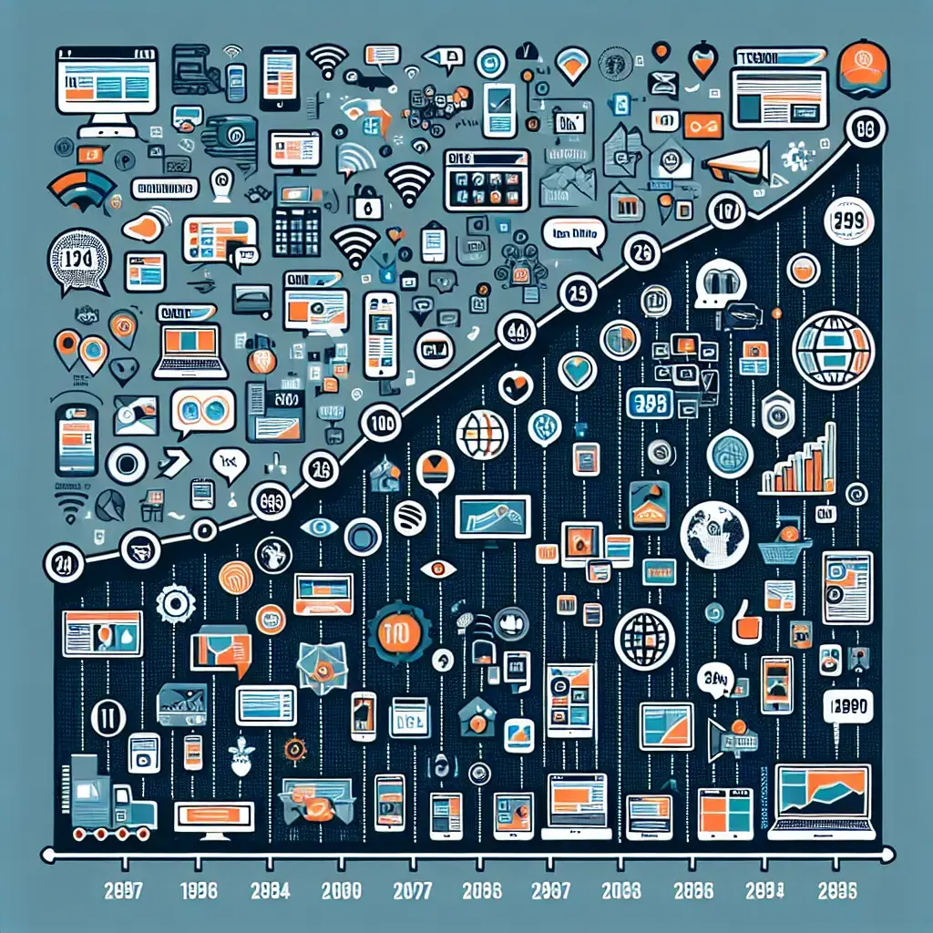 The Evolution of the Most Visited Websites Over the Last Decade